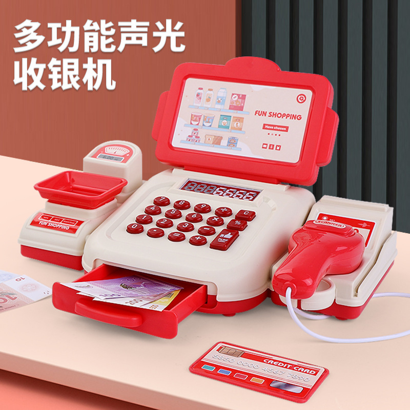 Kids Pretend Play Cash Registe - Toy Cash Register recension och pris