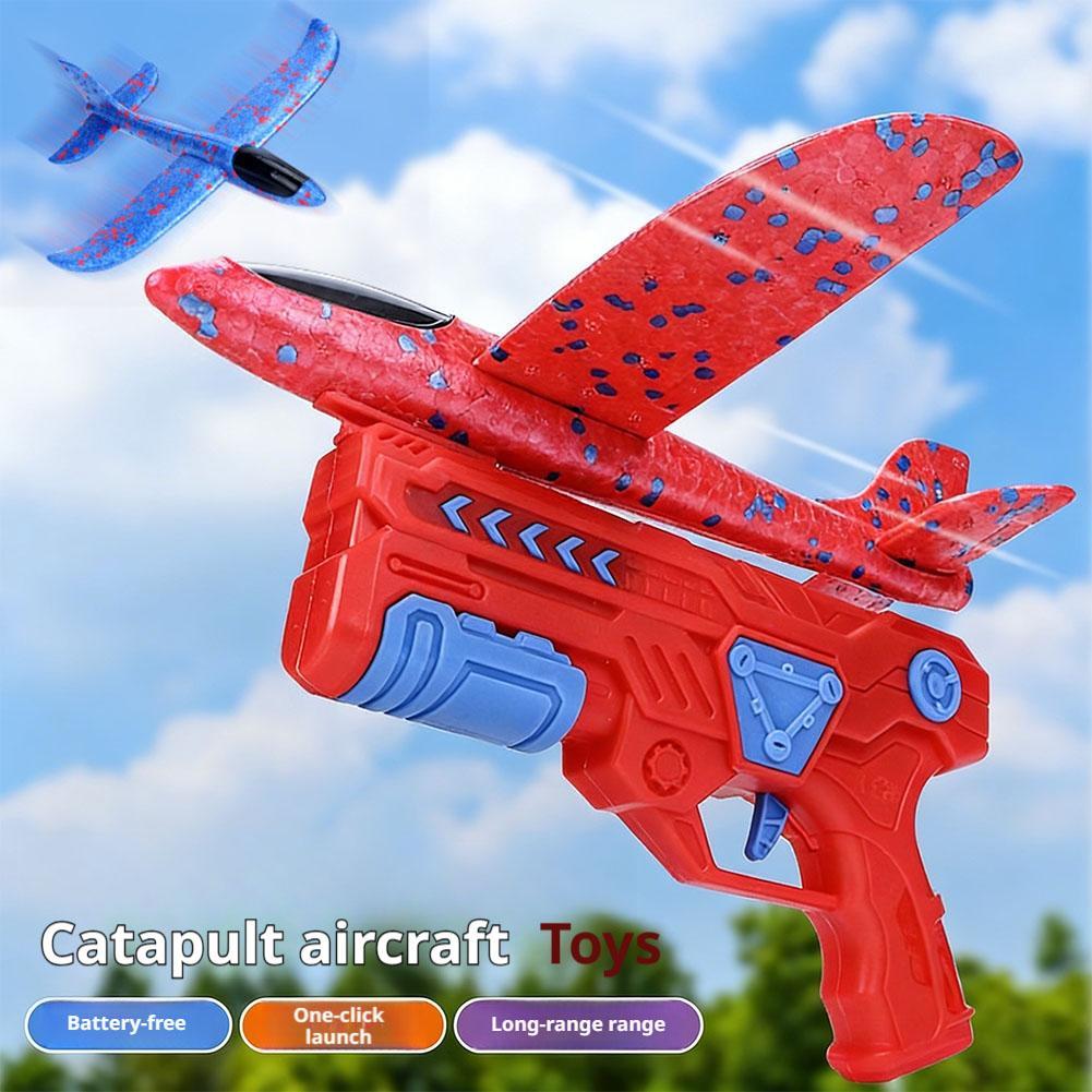 Glowing Foam Aircraft 10M Laun - Catapult Launcher Toy recension och pris