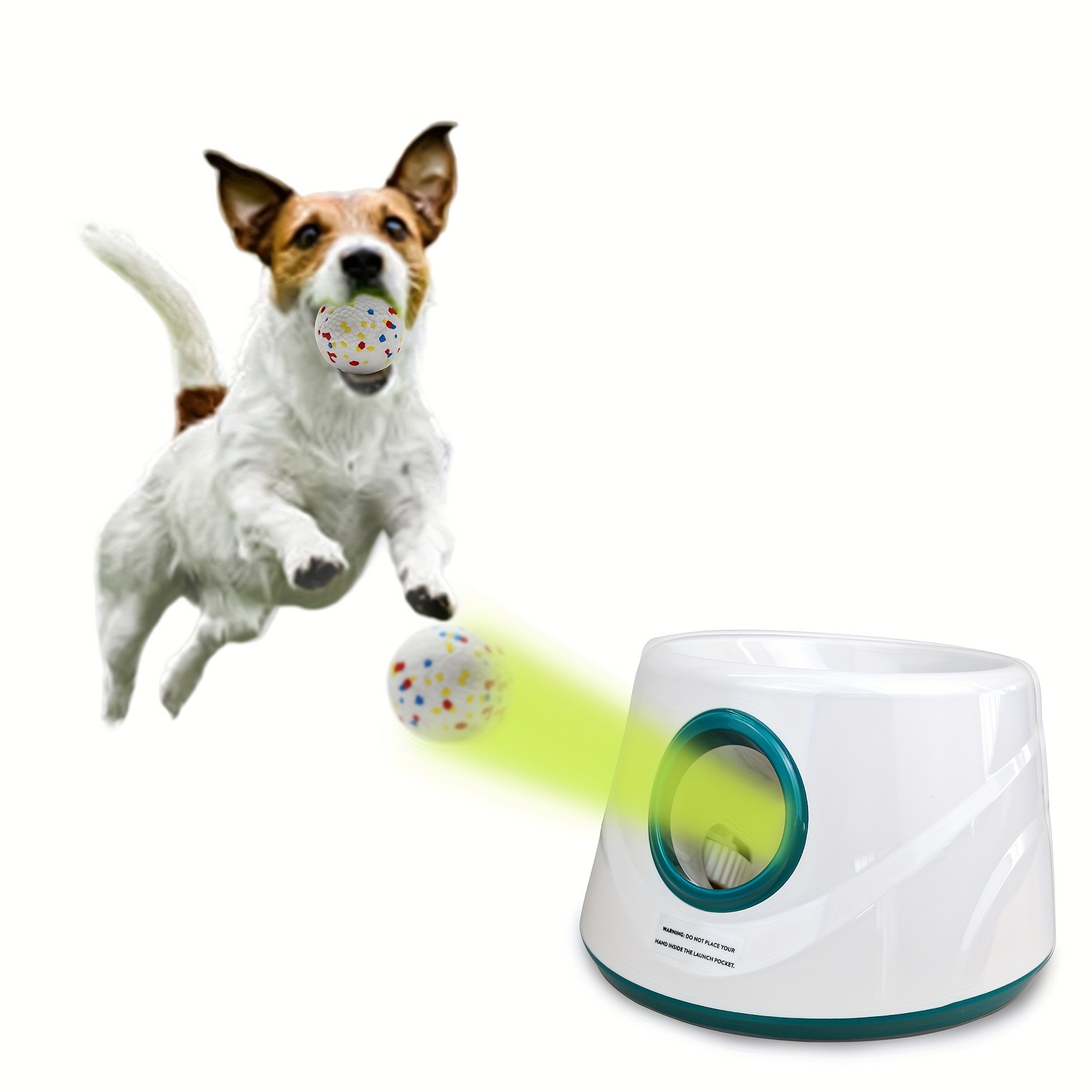 Dog Toys Indoor and Outdoor Te - Catapult Launcher Toy recension och pris