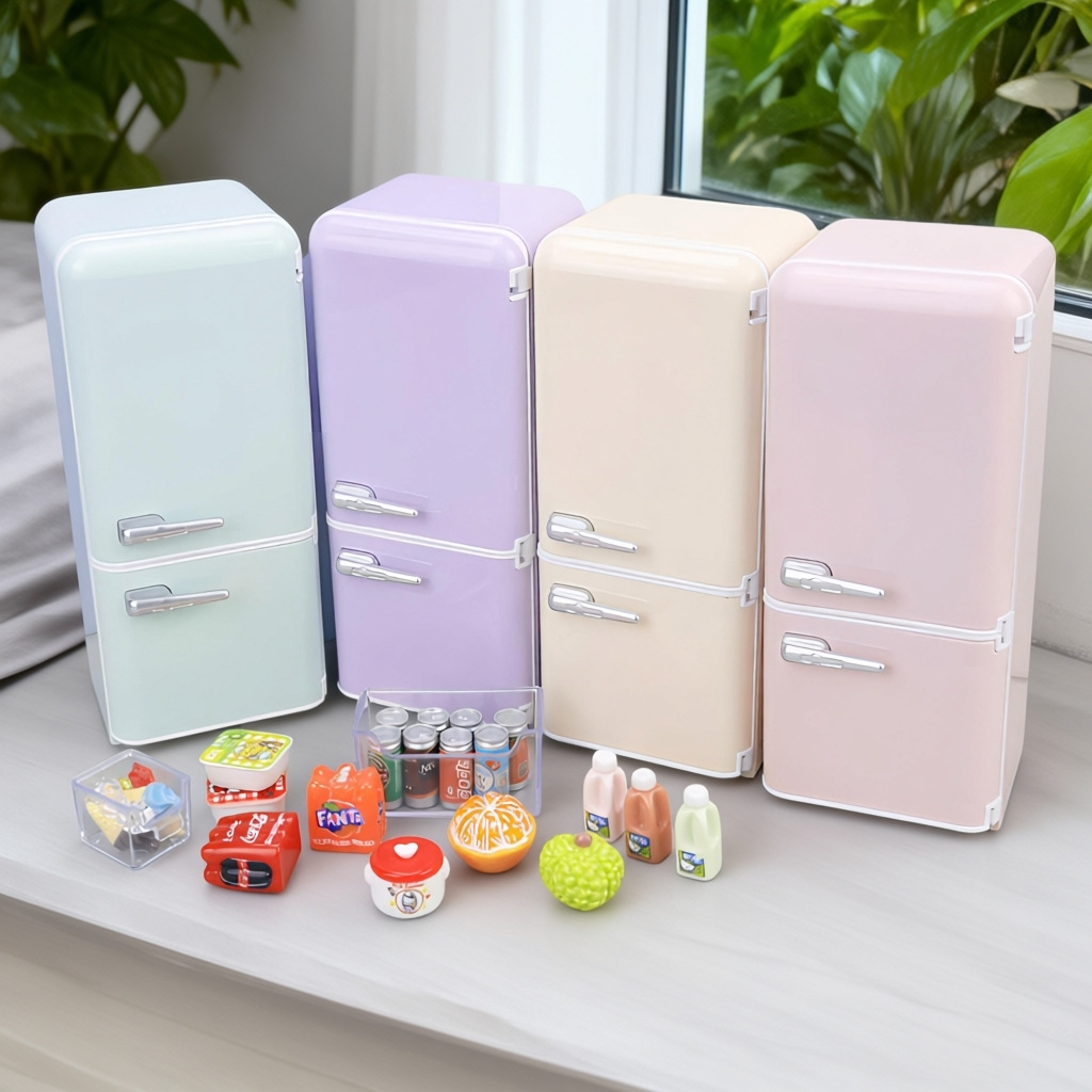 33pcs Kids Mini Fridge Playset - Kids Toys Kitchen Set recension och pris
