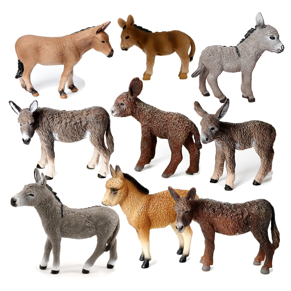 Donkey Model Toy Animals Figur - Kids Toys Xmas recension och pris