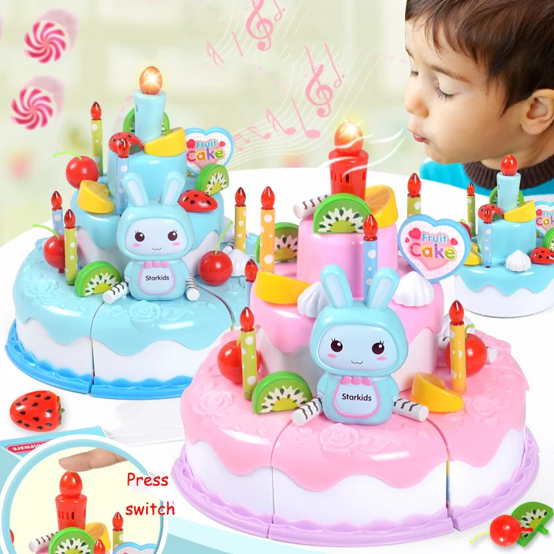 Kids Toy Simulation DIY Birthd - Kids Toys Kitchen Set recension och pris