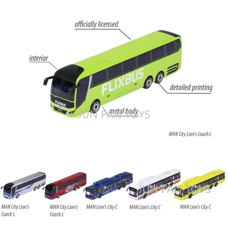 Original Majorette City Bus MA - Kids Toys 3 Year Old recension och pris